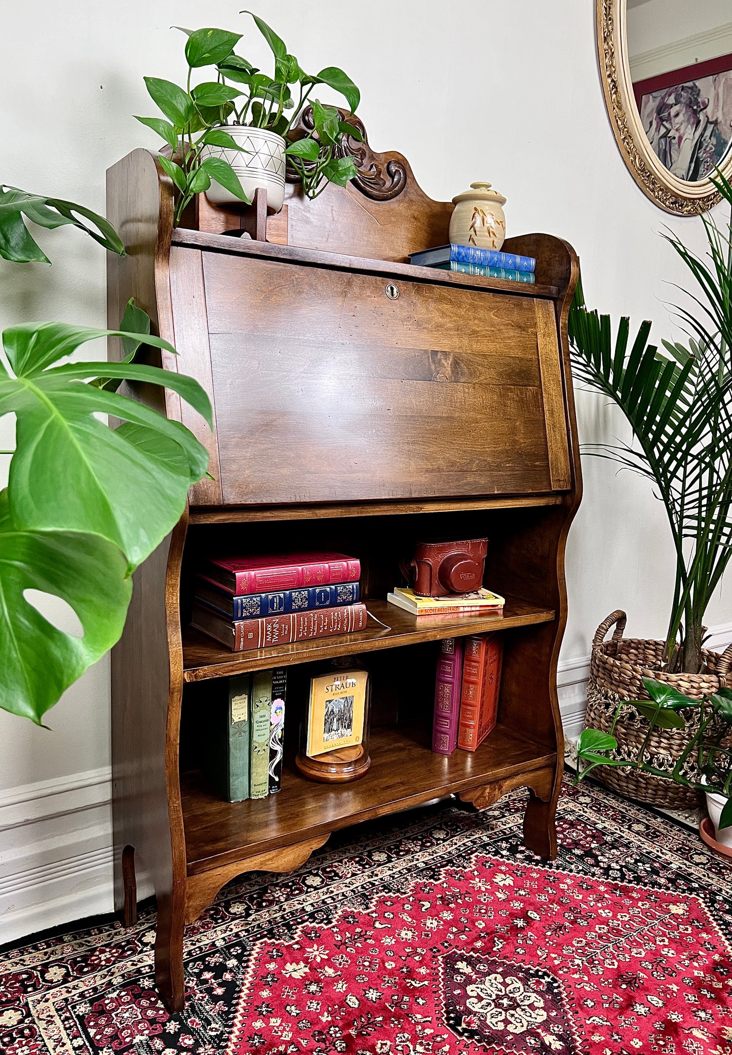 The Dolores Secretariat Desk & Shelf