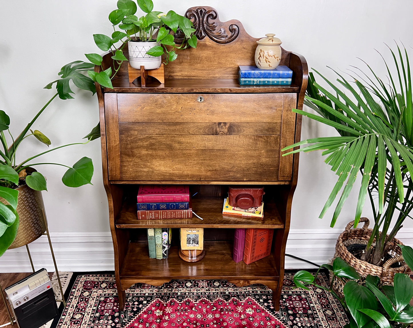 The Dolores Secretariat Desk & Shelf
