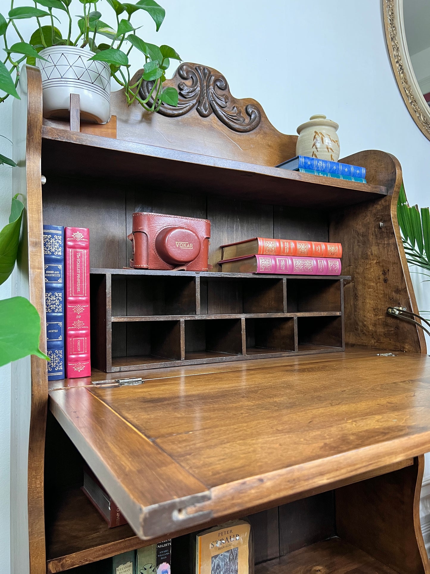 The Dolores Secretariat Desk & Shelf