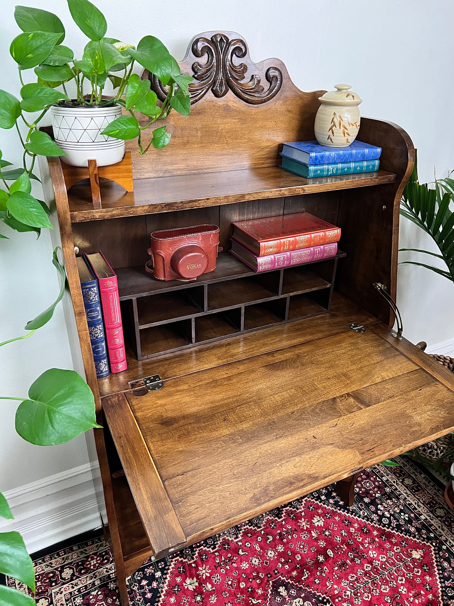 The Dolores Secretariat Desk & Shelf