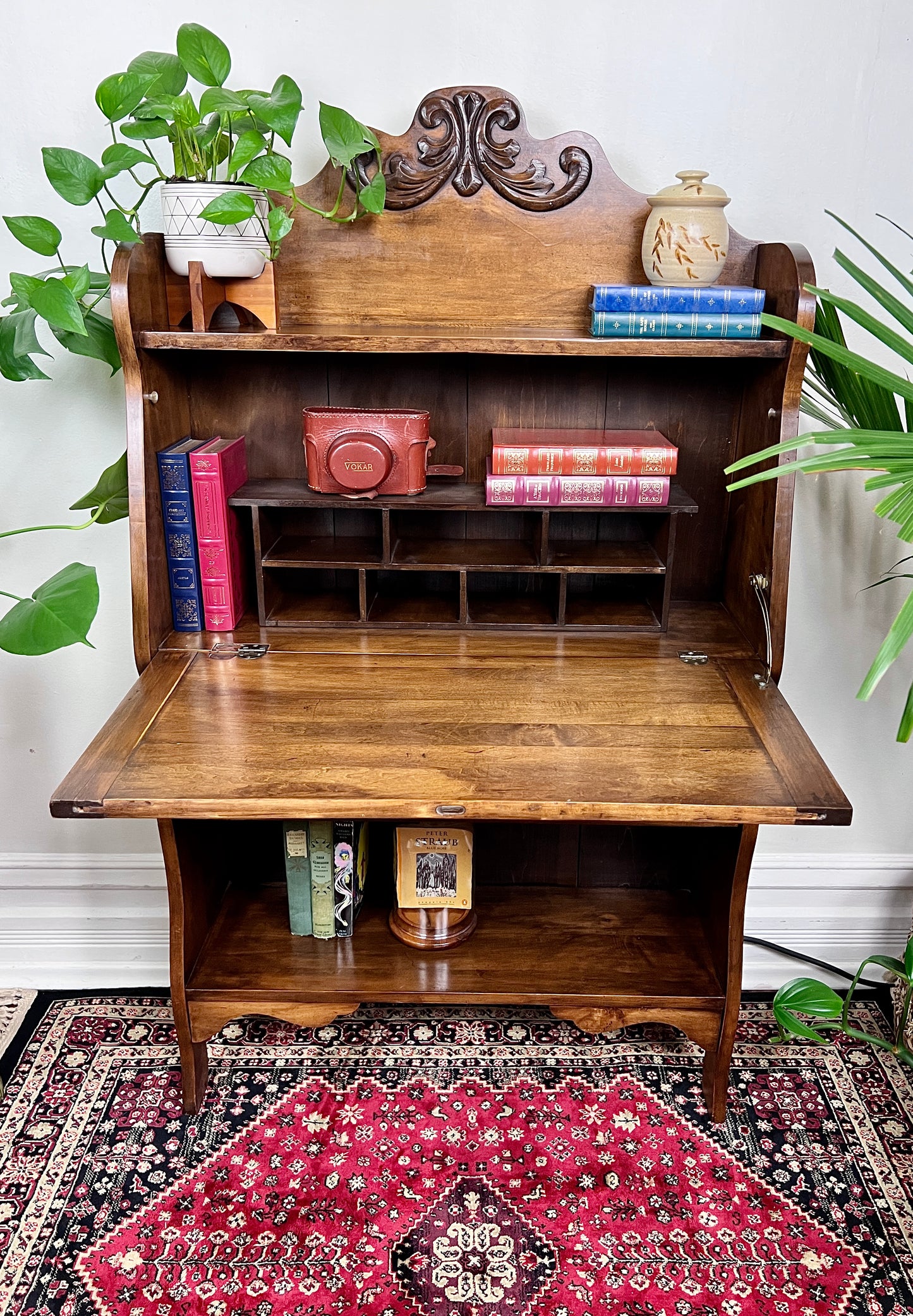 The Dolores Secretariat Desk & Shelf