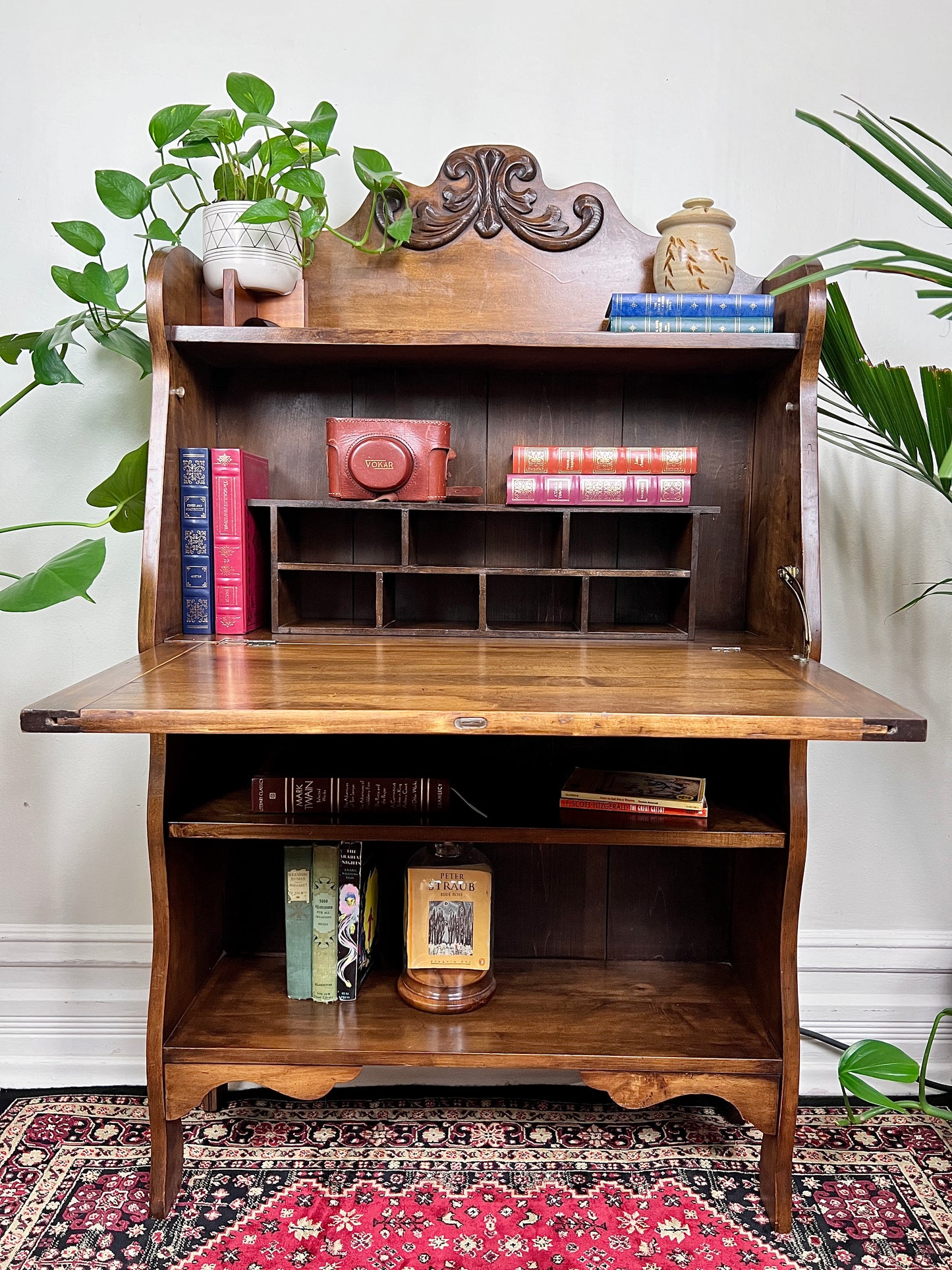 The Dolores Secretariat Desk & Shelf