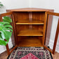 The Ingrid Teak Corner Cabinet