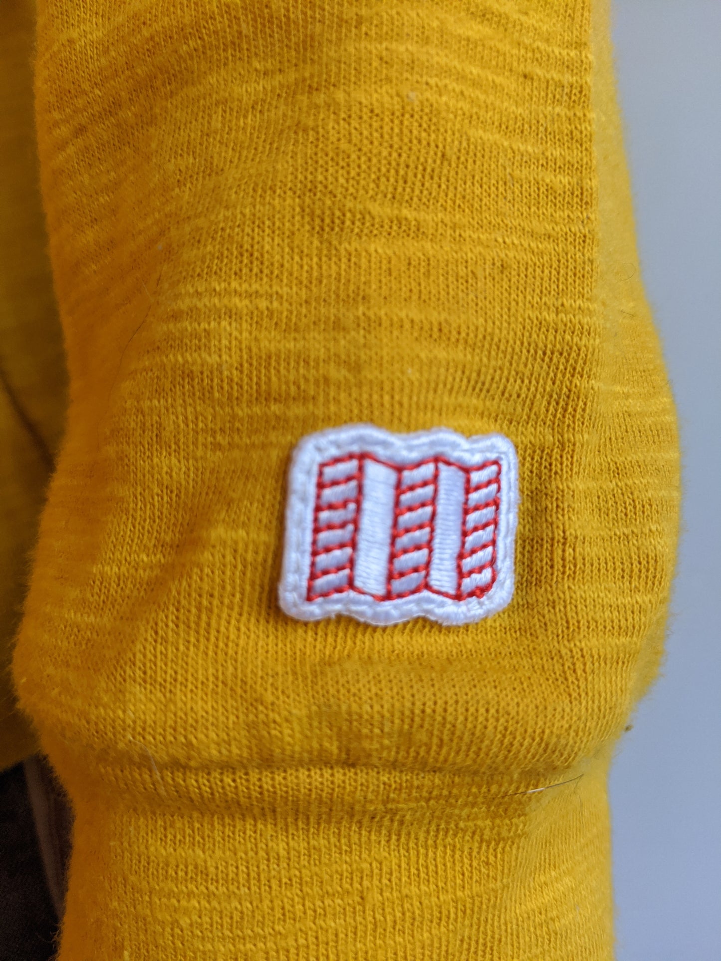 Topo Designs Heavyweight Long Sleeve Pocket Tee Yellow