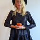 black dress womens 80s fashion 