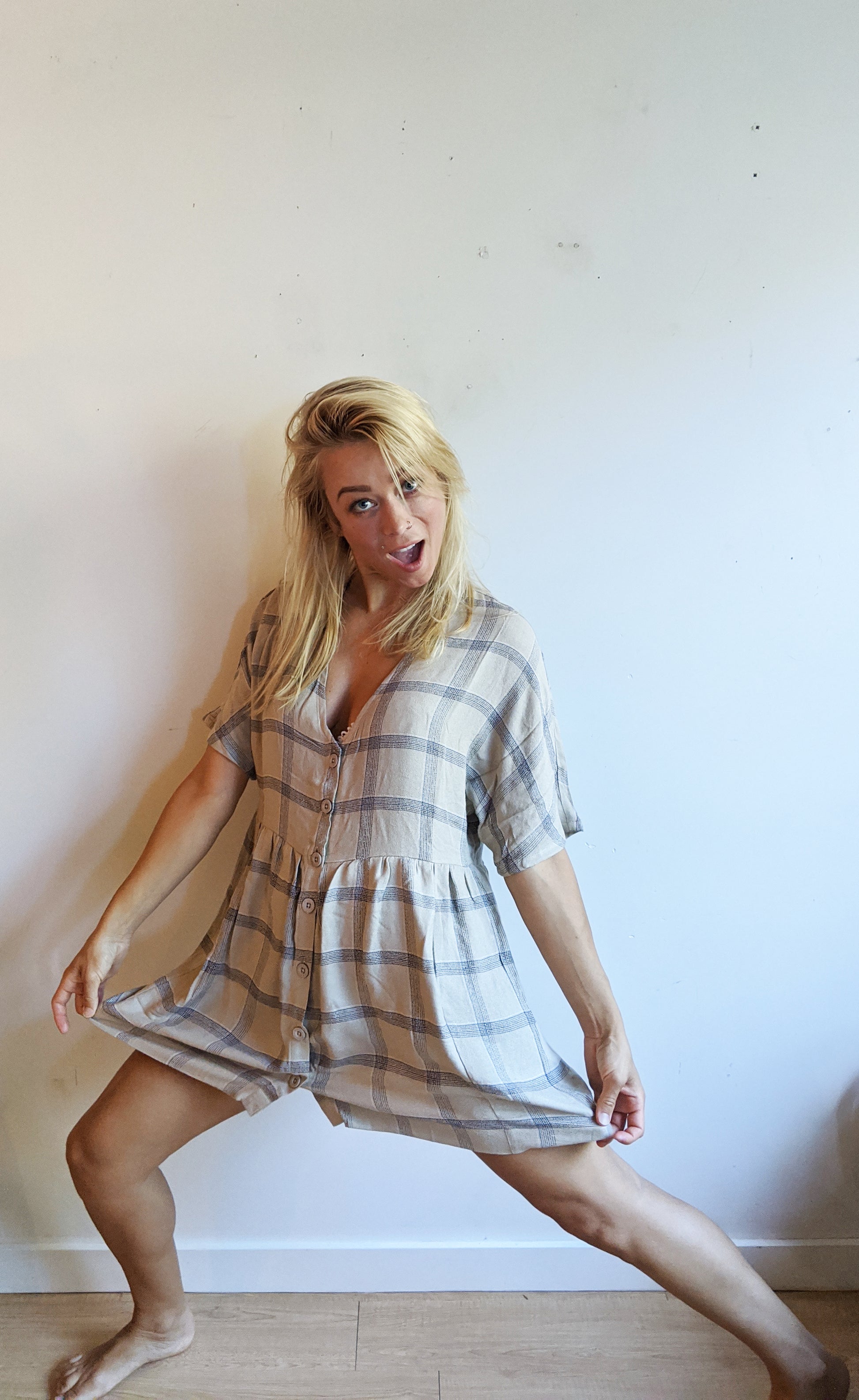 RVCA SUMMER DRESS 90s RETRO STYLE