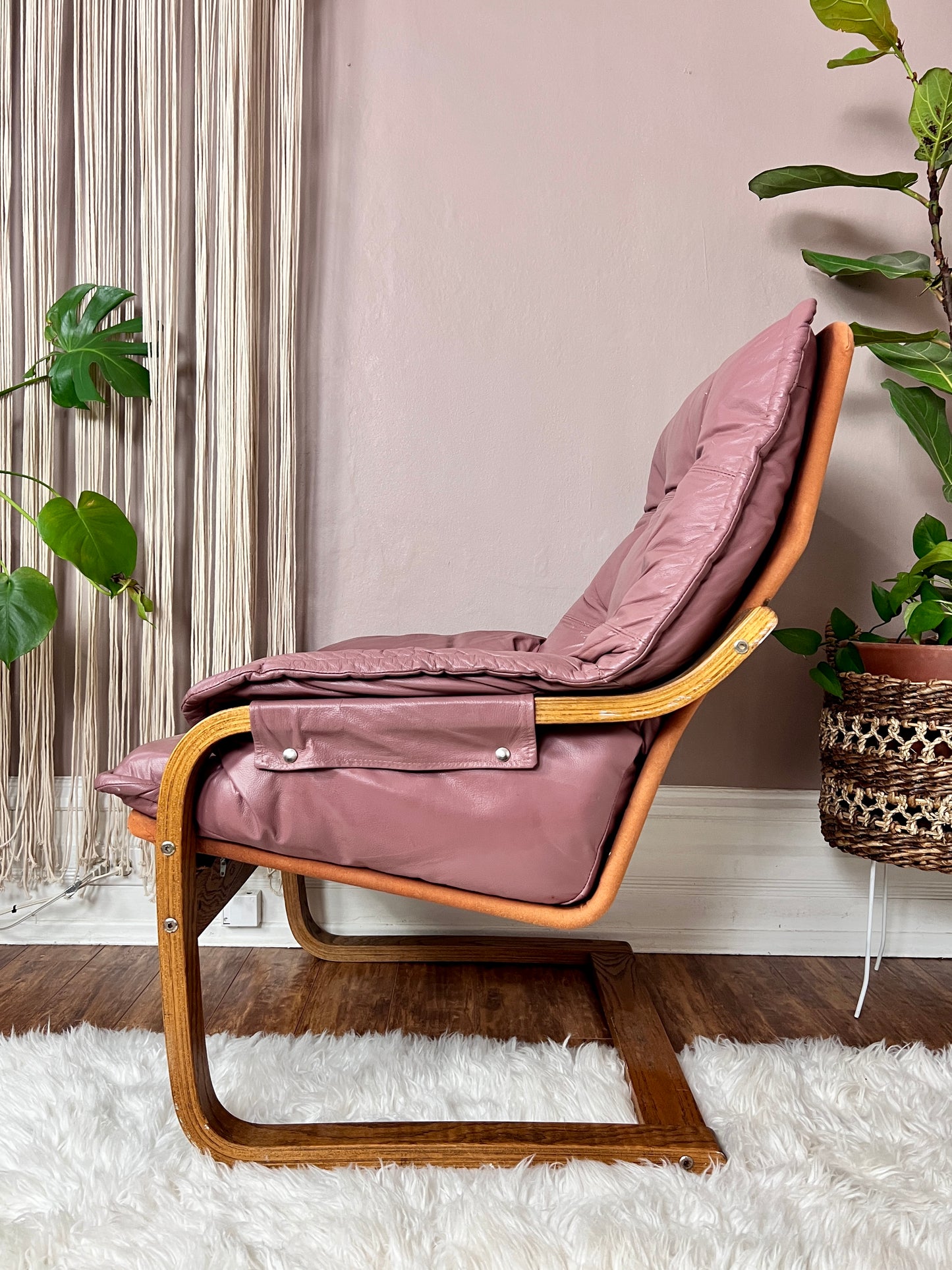 The Dusty Rose Armchairs