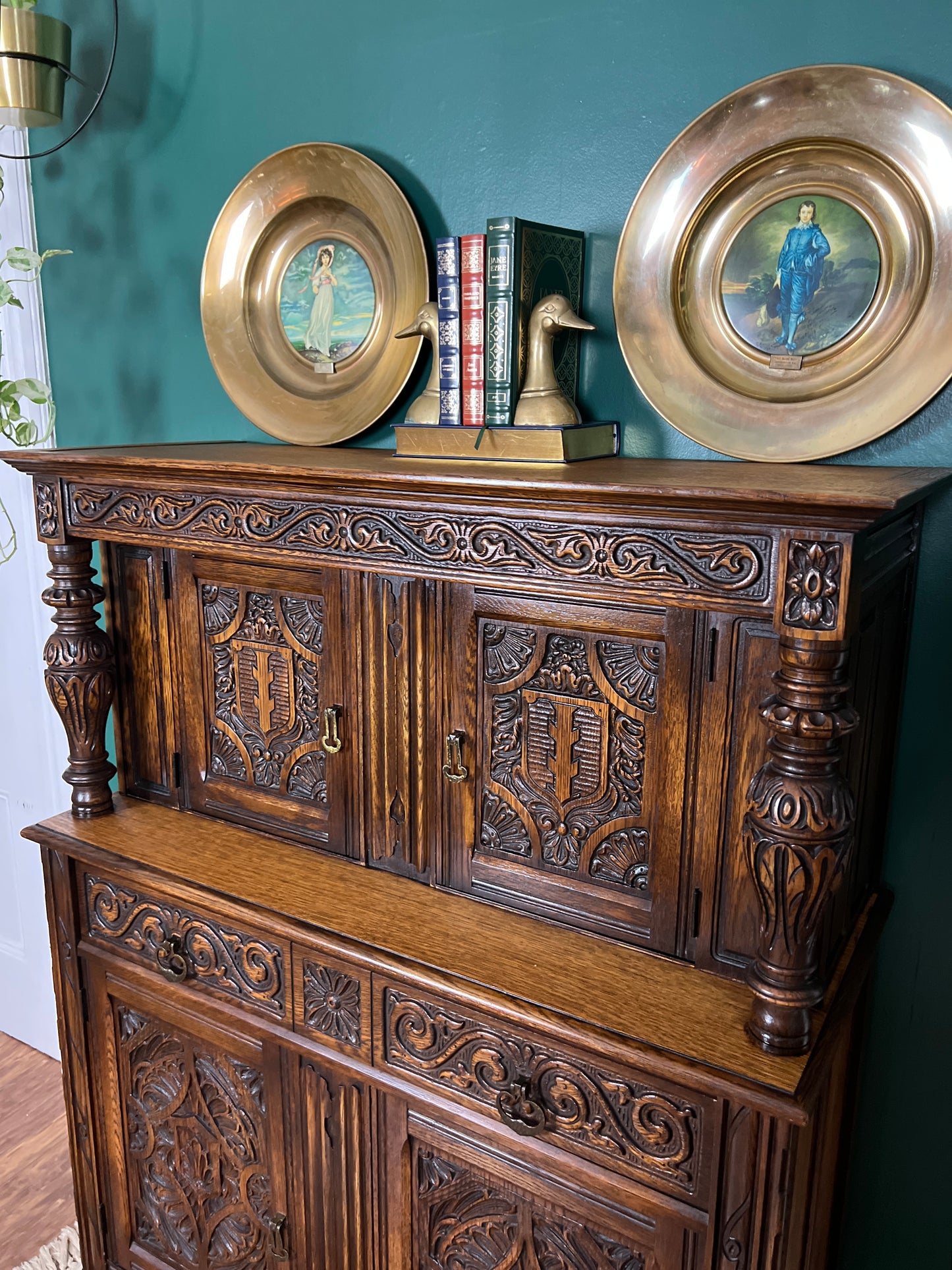 The Oak Shield Cabinet