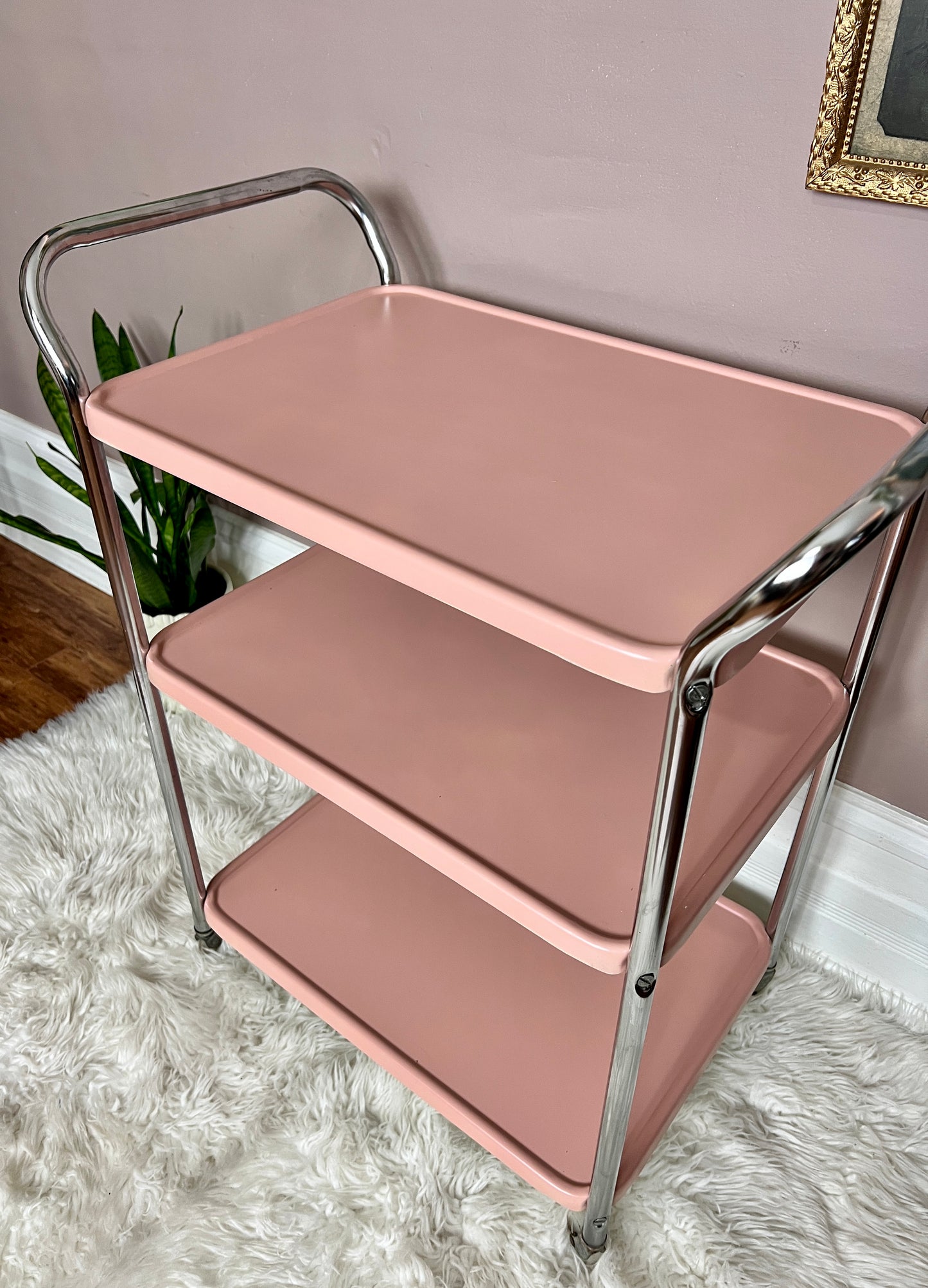 The Rustic Pink Cart