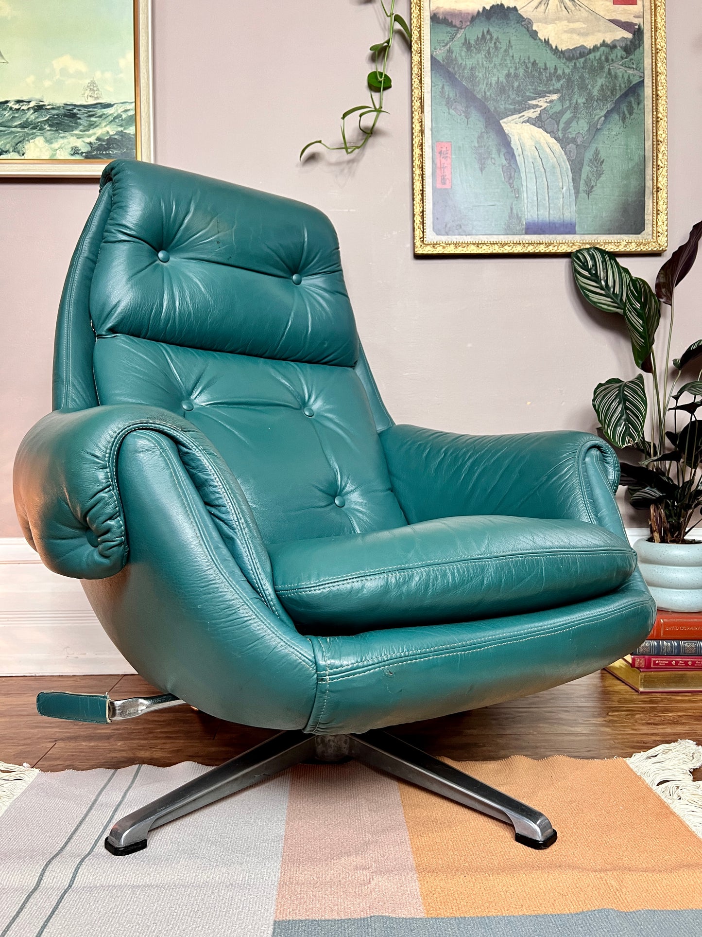 The Teal Armchair