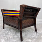 The Fiesta Wicker Bench