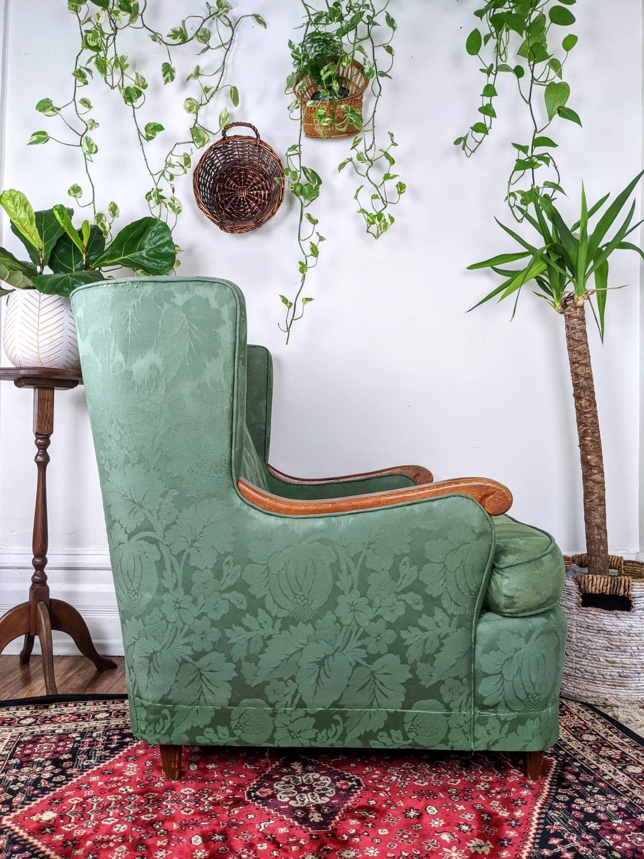 The Laurel Green Armchair