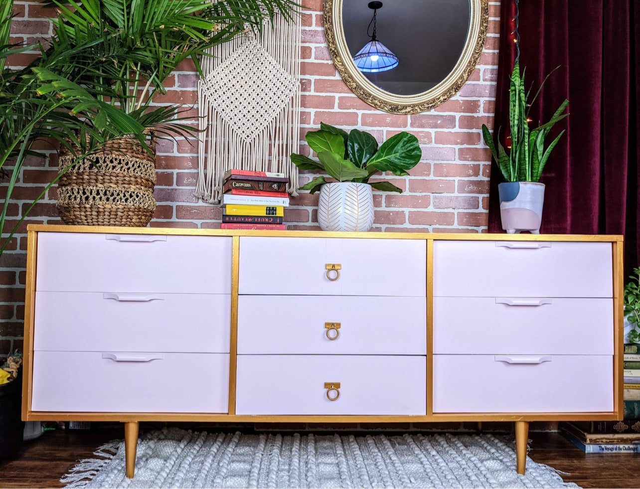 The Pink Flamingo Credenza