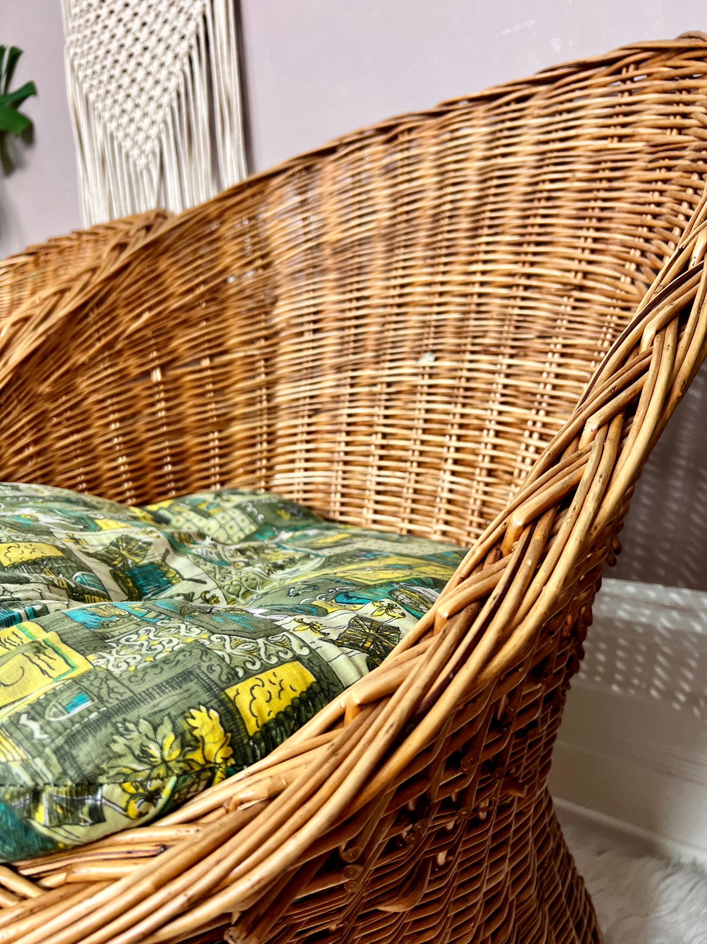 The Zoran Wicker Bucket Chairs
