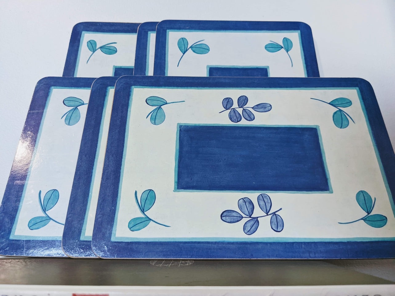 The Blue Leaf Placemats