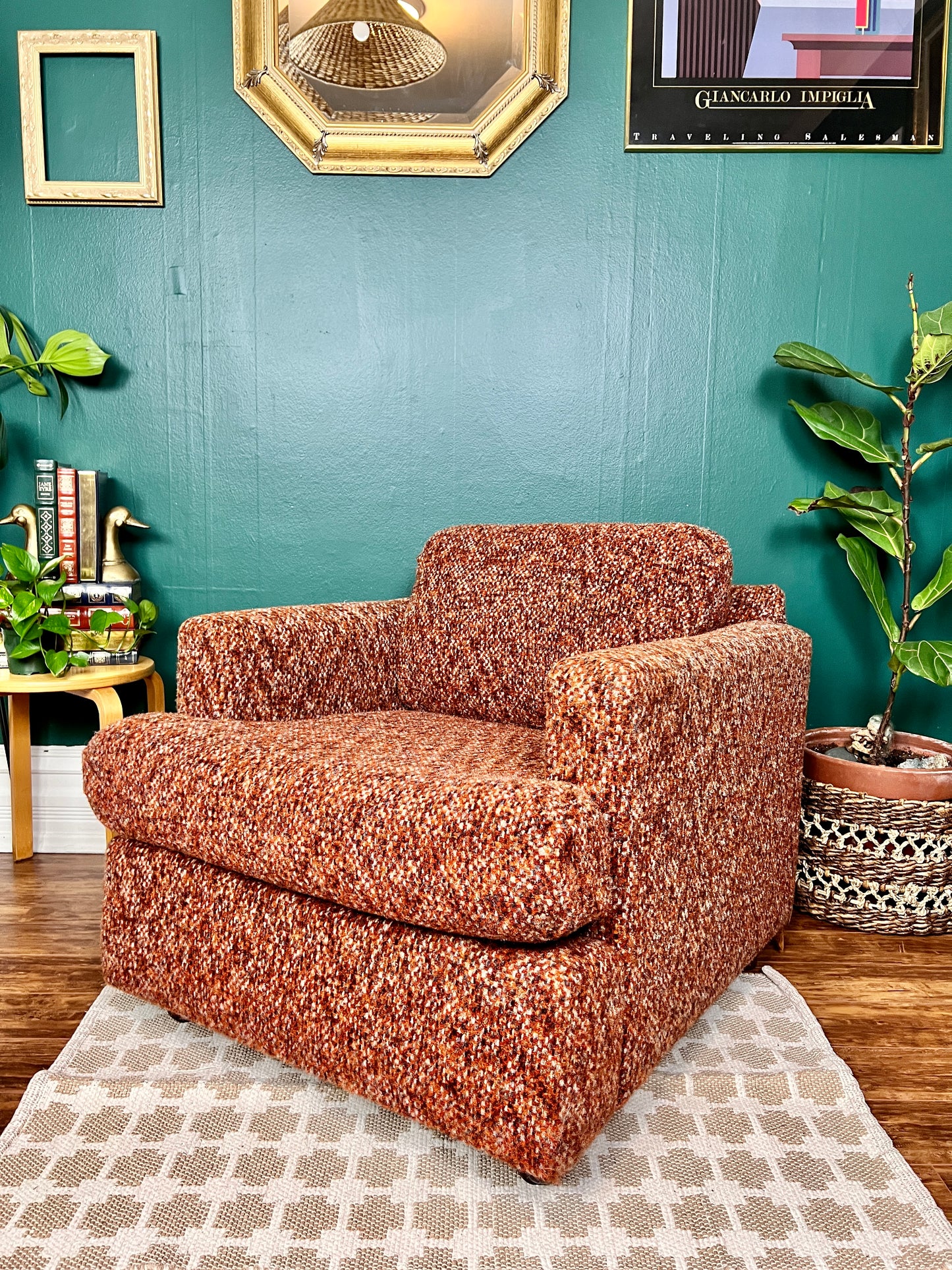 The Backgammon Sofa, Chair & Ottoman Set