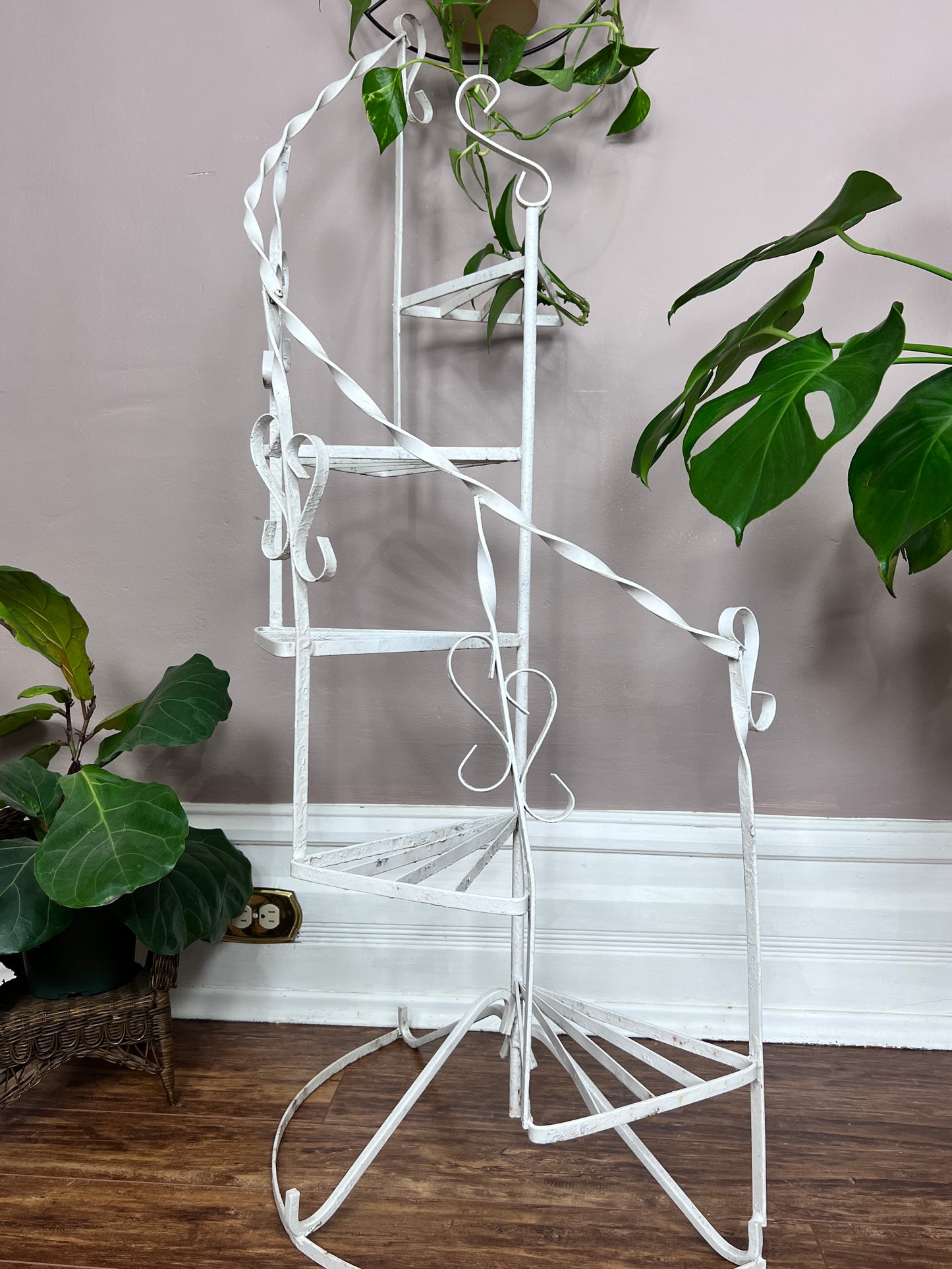 The Spiral Staircase Plant Stand