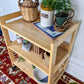 The Chamois Pine Shelf Cart