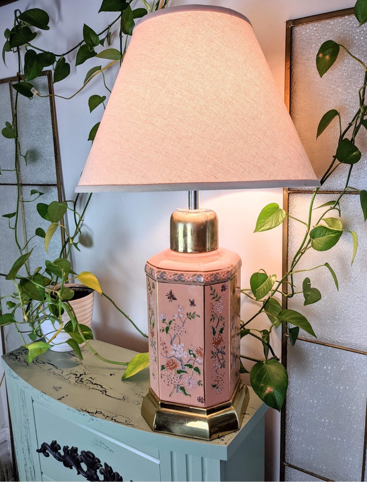 The Pink Garden Lamp