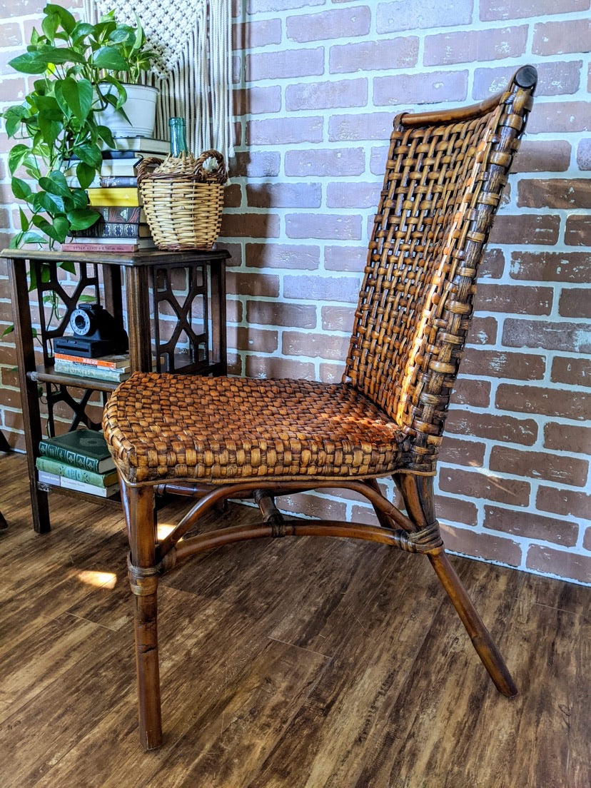 Wicker Rattan Vintage Rare Chairs Victoria BC Furniture Used Thrift