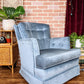 The Cozy Blue Armchair