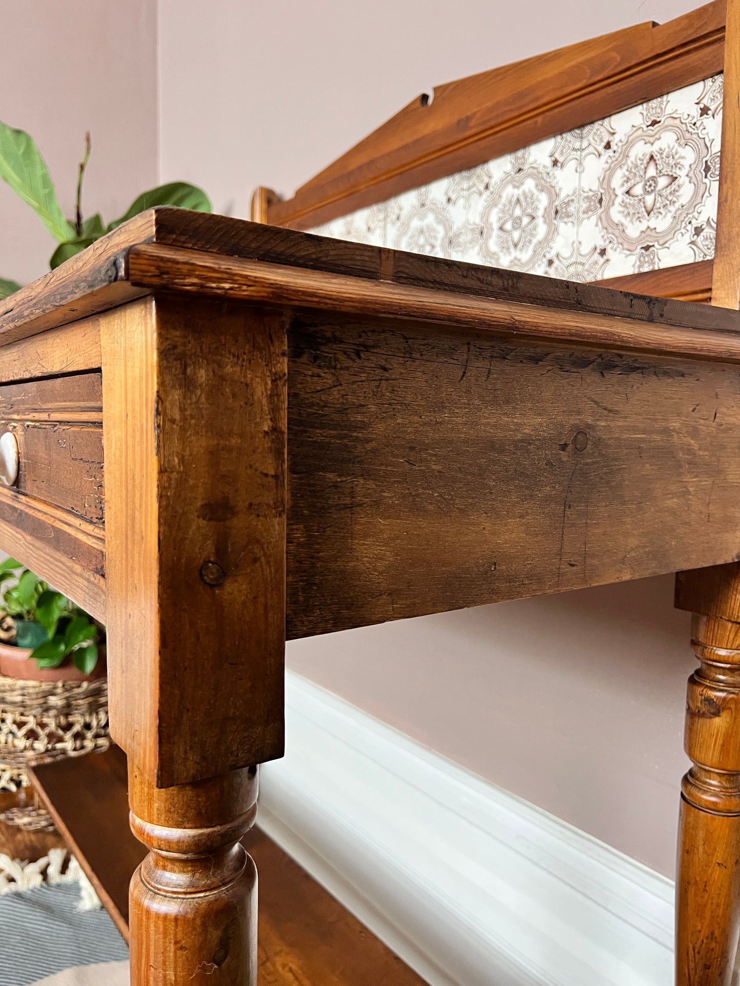 The Dark Pine Table
