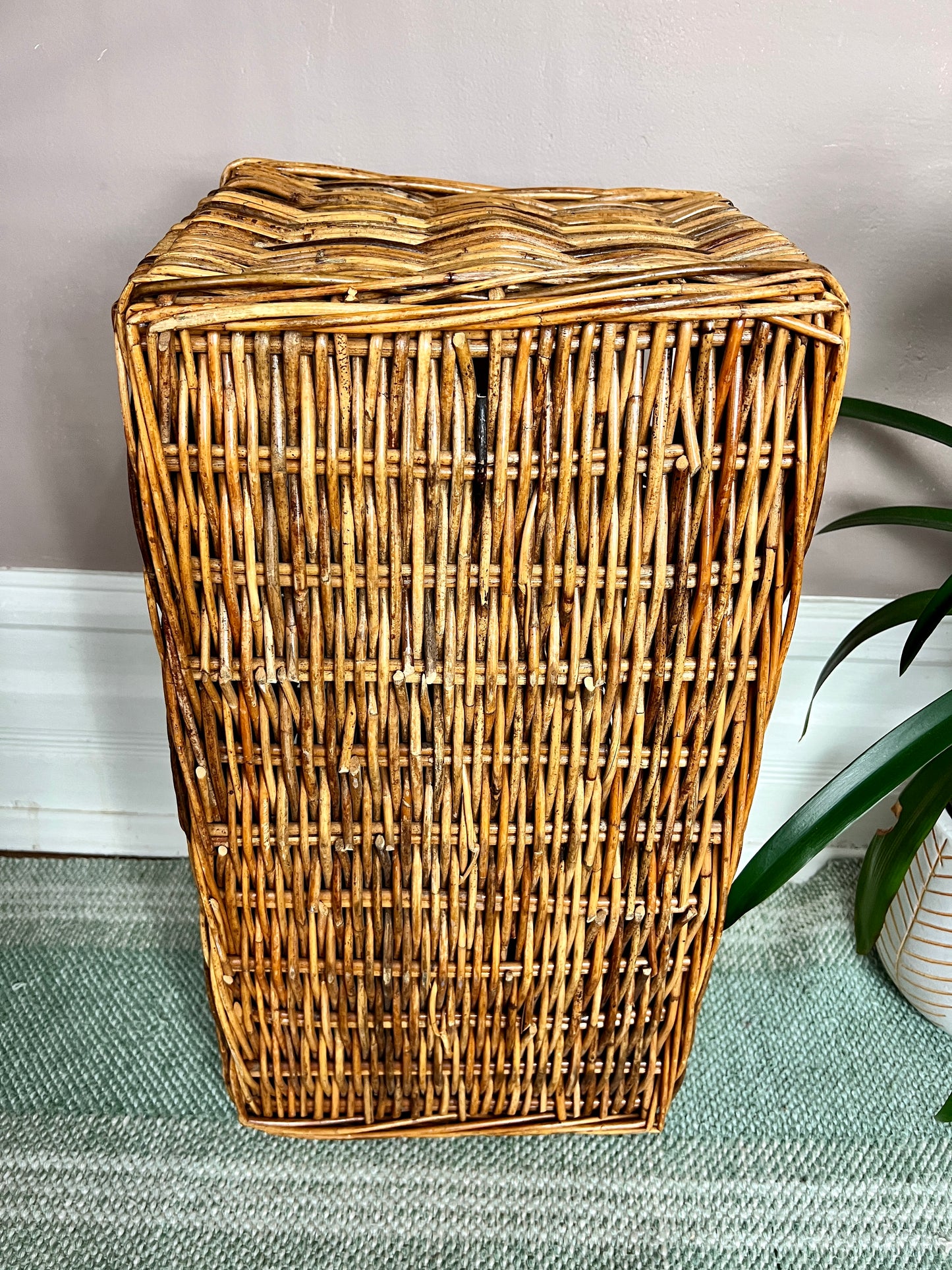 The Wilma Wicker Shelf Basket