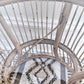 The Hour Glass Rattan Table