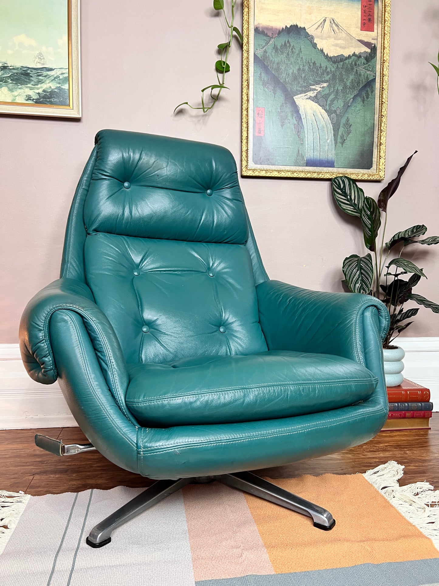 The Teal Armchair