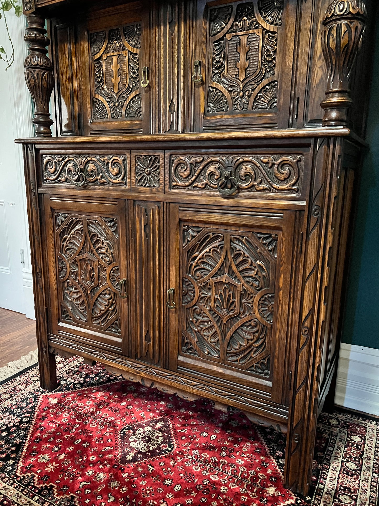 The Oak Shield Cabinet