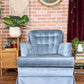 The Cozy Blue Armchair