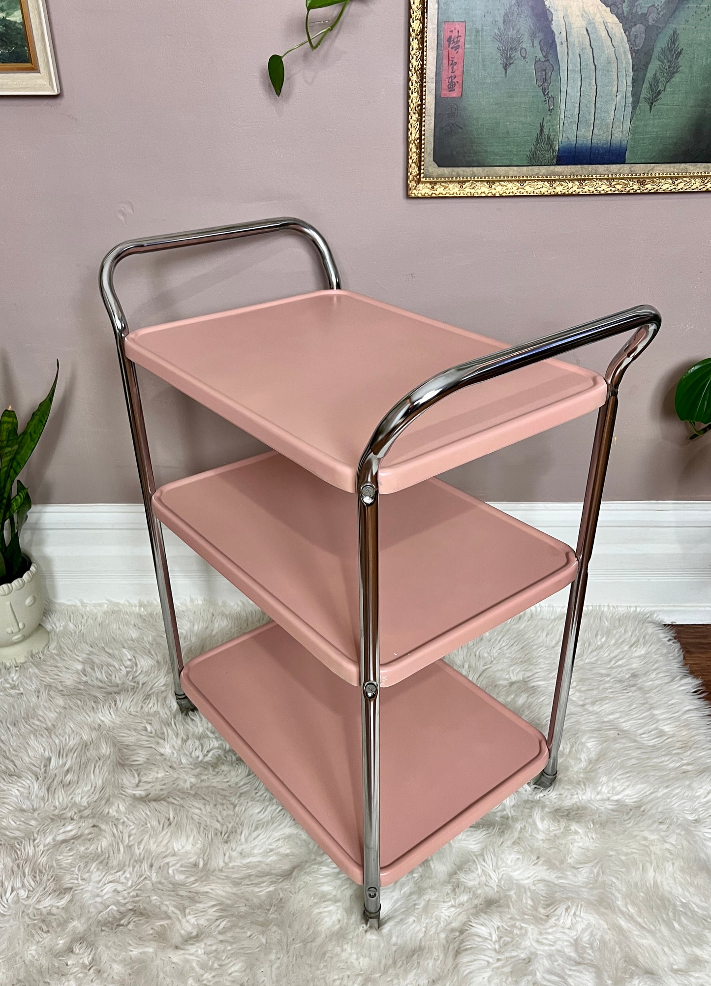 The Rustic Pink Cart