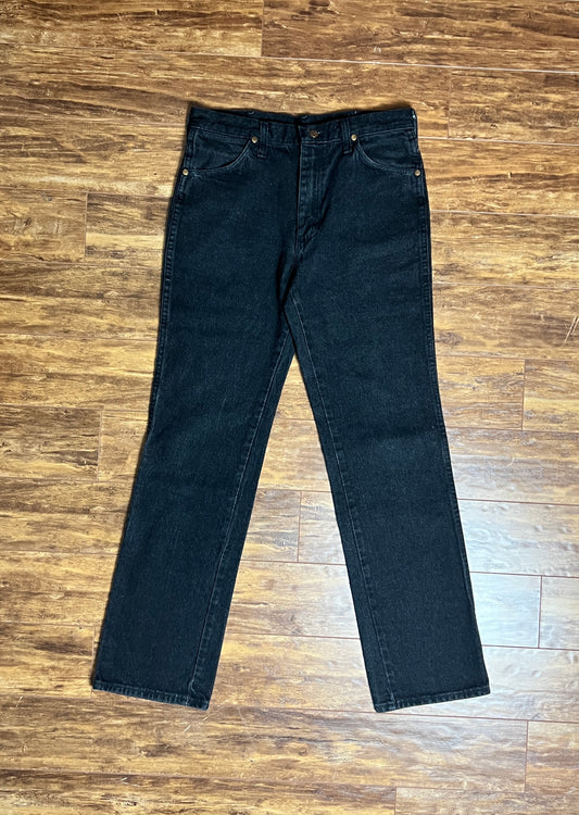 Vintage 80s Black Wrangler Jeans