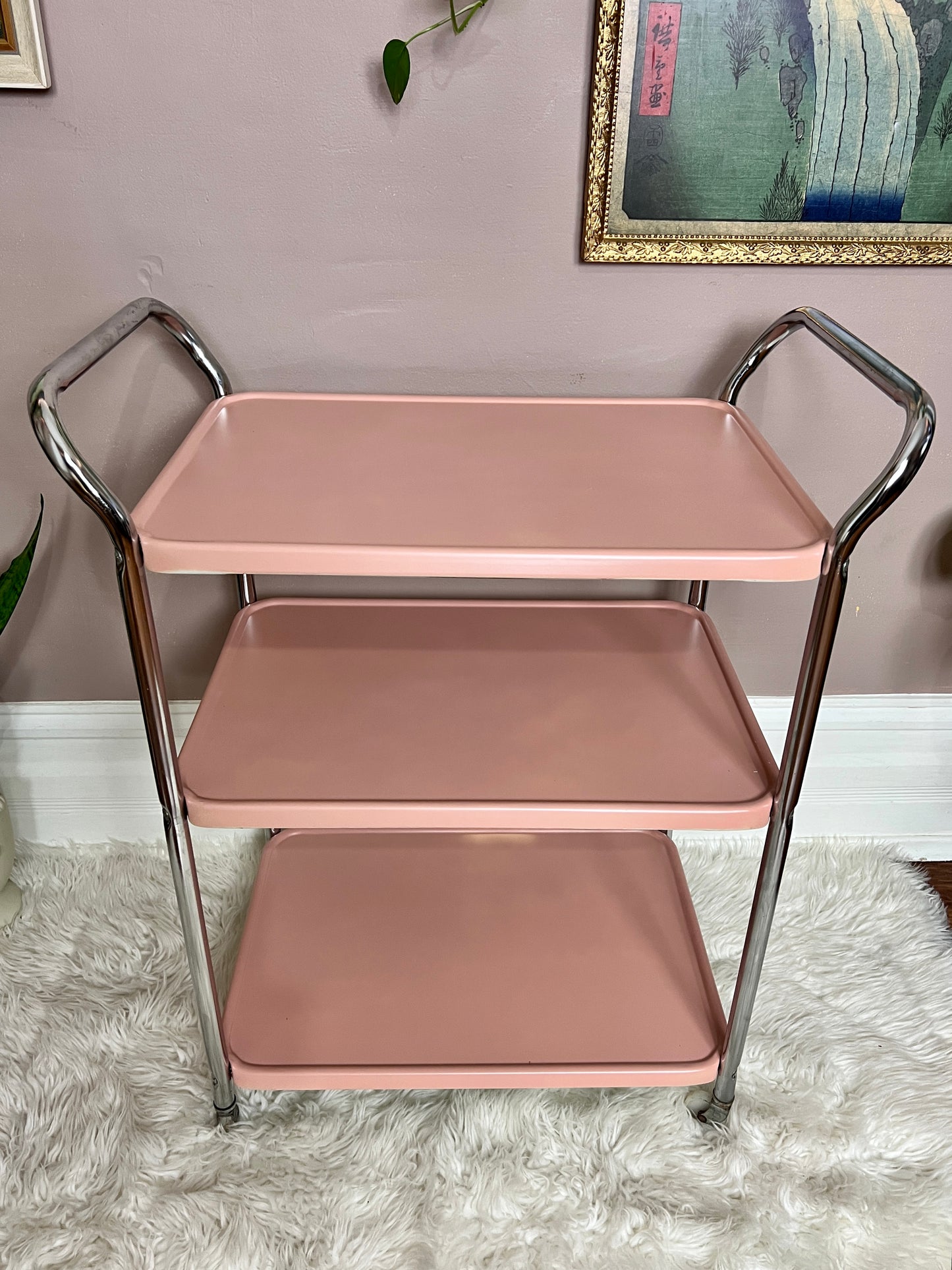 The Rustic Pink Cart