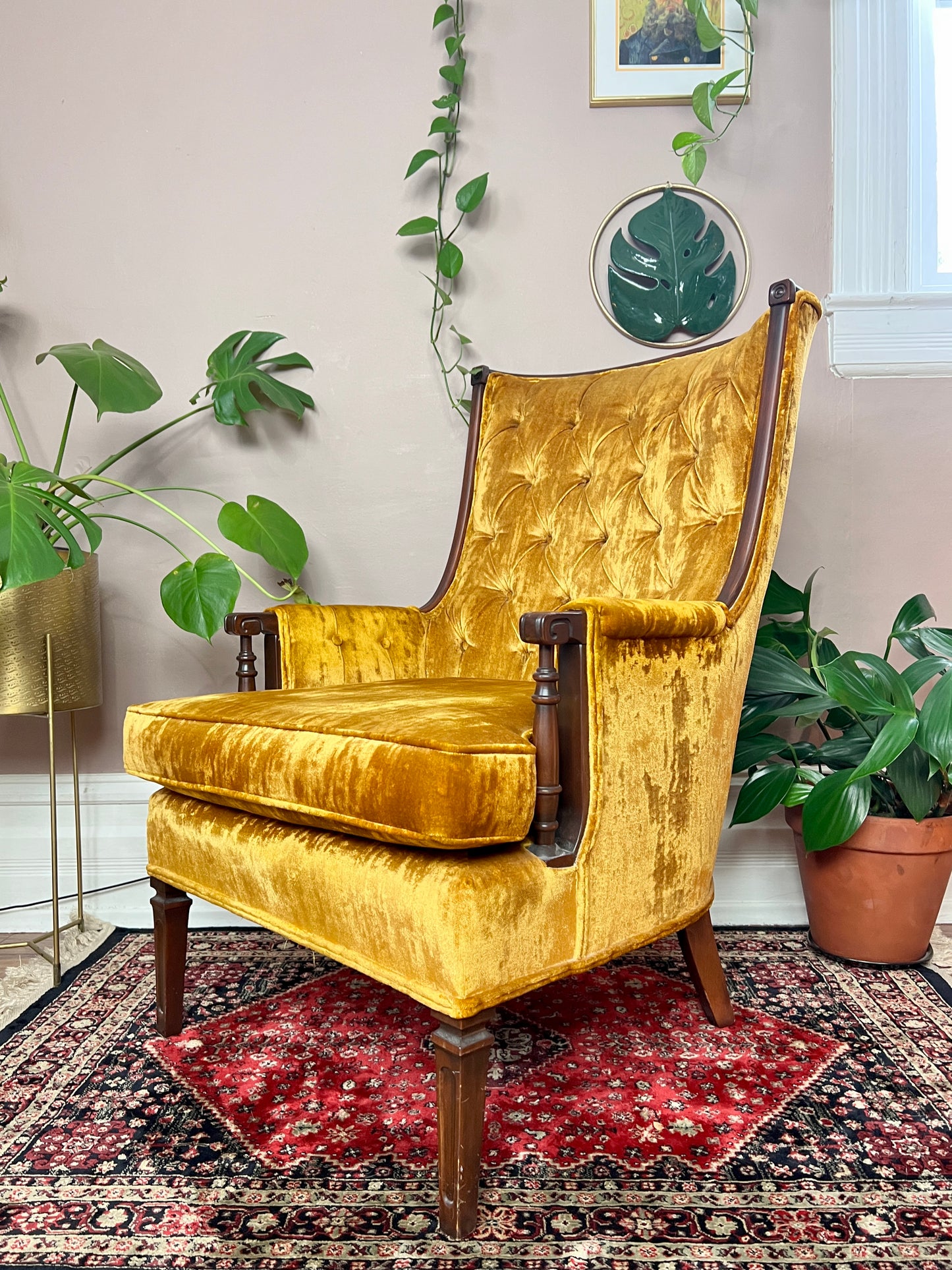 The Saffron Armchair