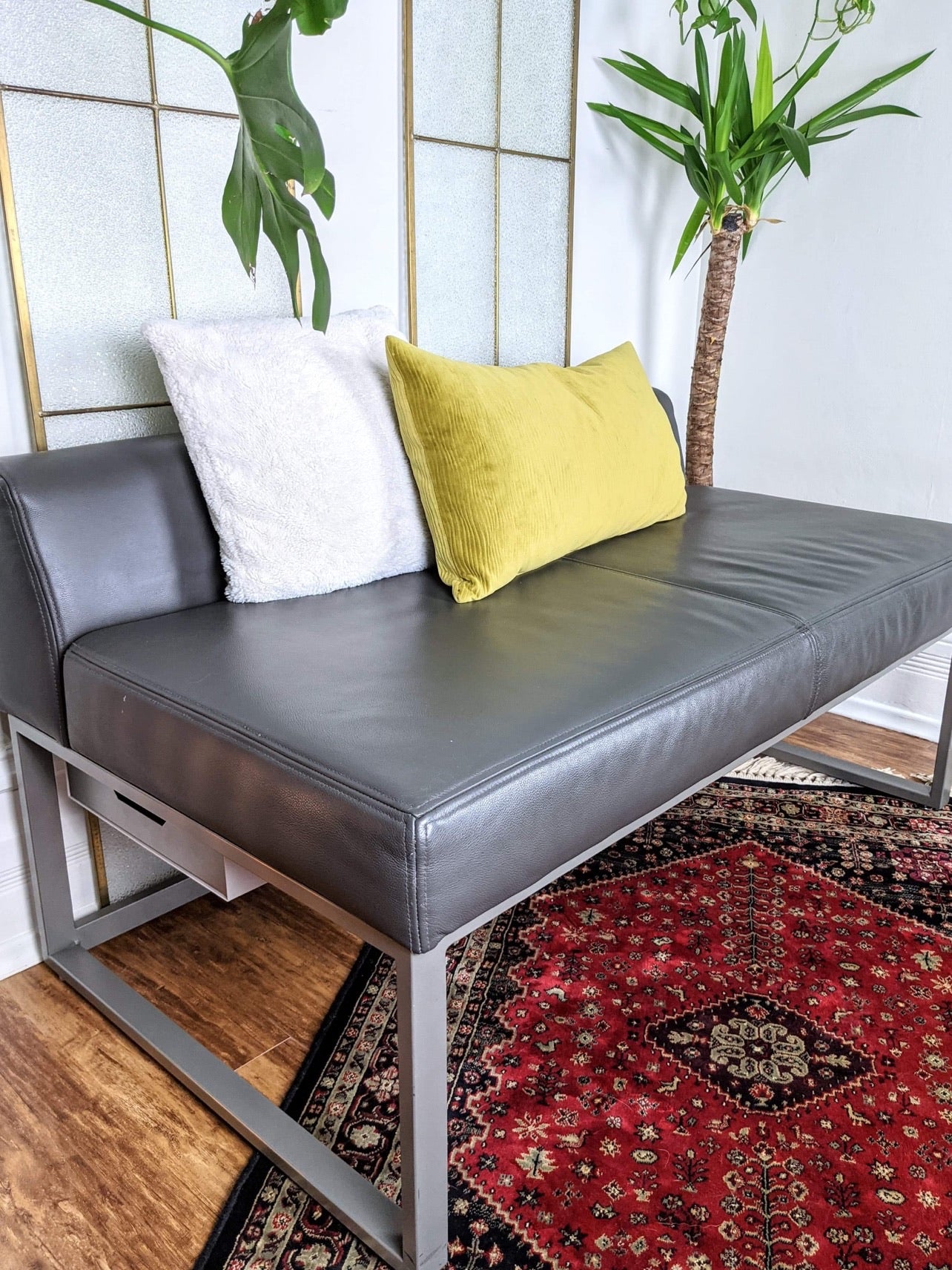 The Grey Aviator Sofa Bench
