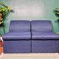 The Geo Blue Chairs