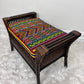 The Fiesta Wicker Bench