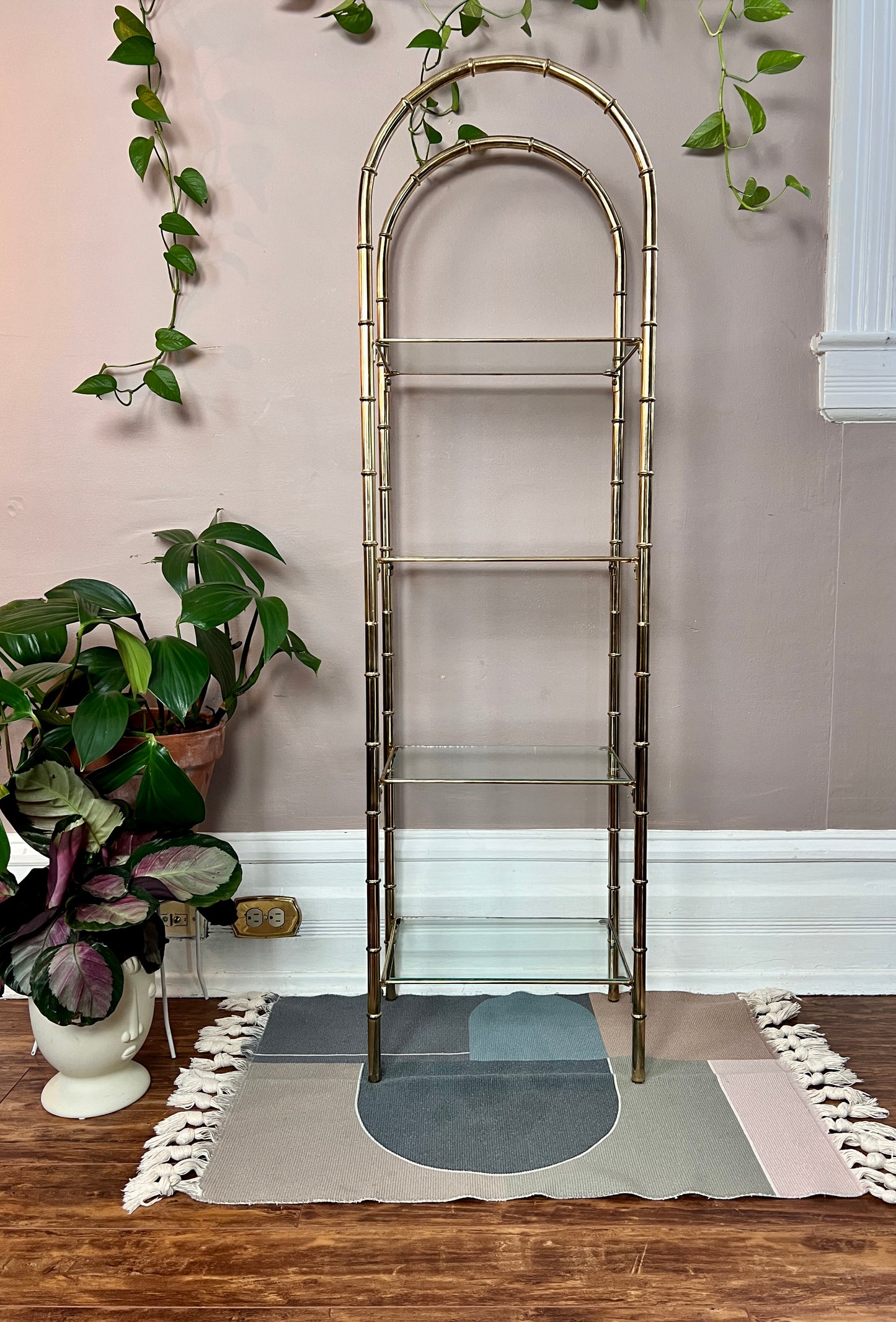The Regency Brass Shelf