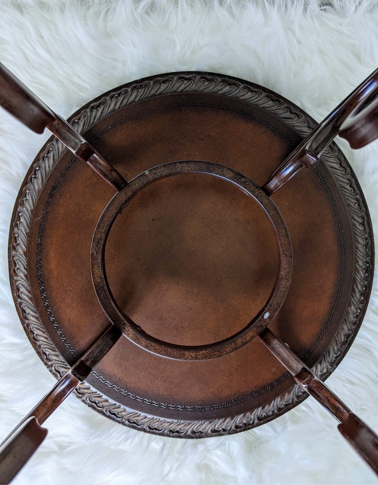 The Bronze Compass Table
