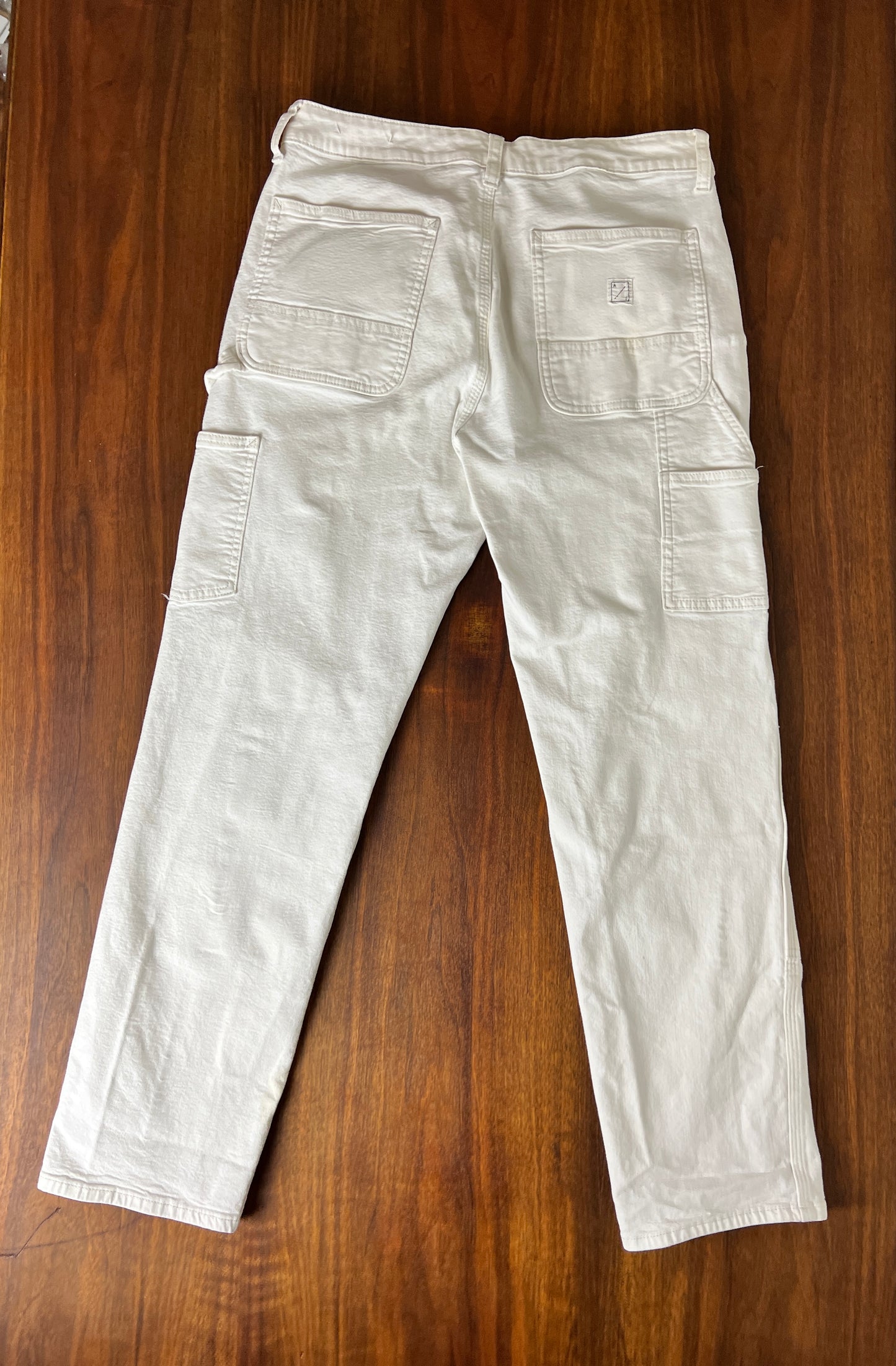 The White Carpenter Pants