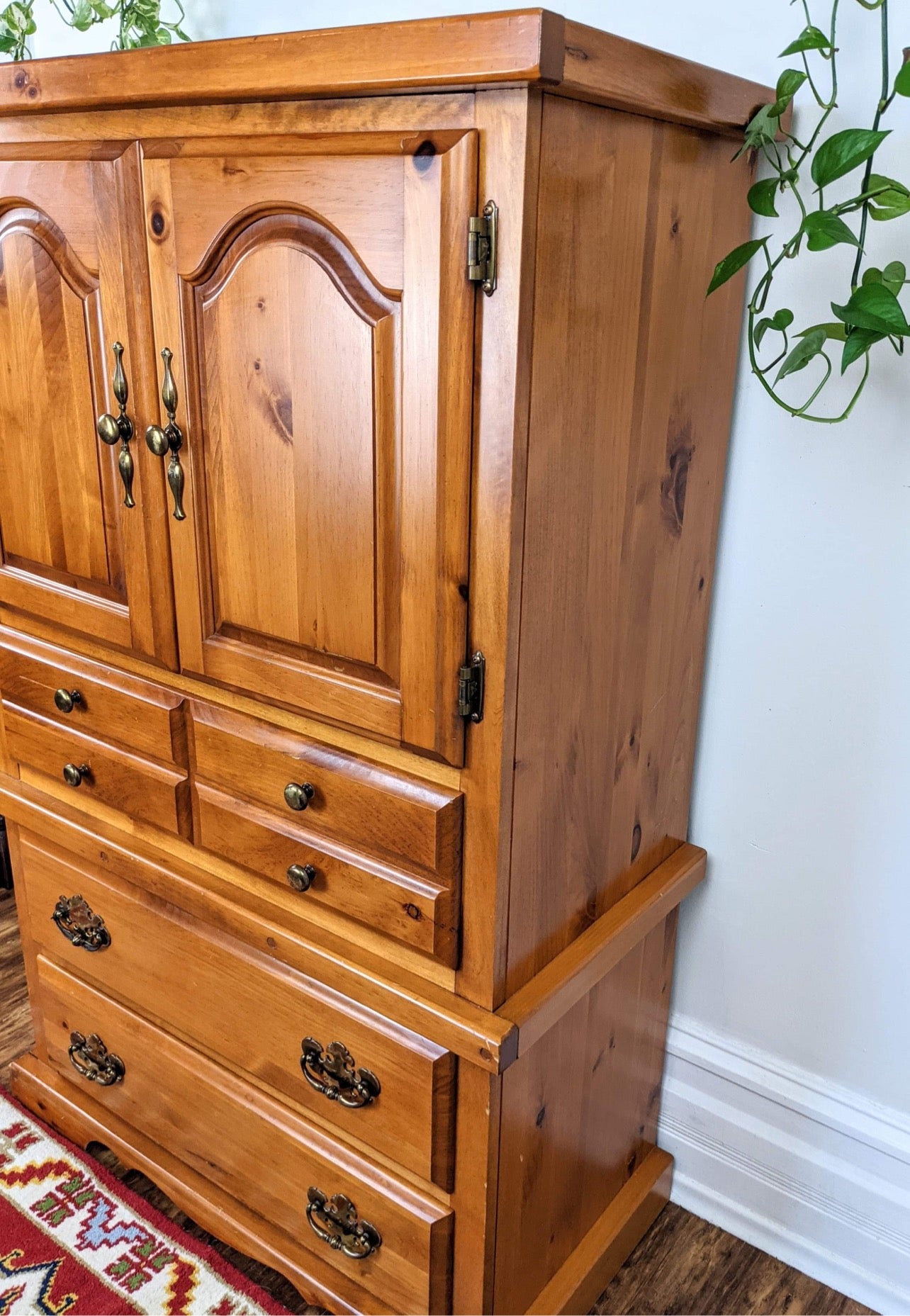 The Reno Pine Armoire