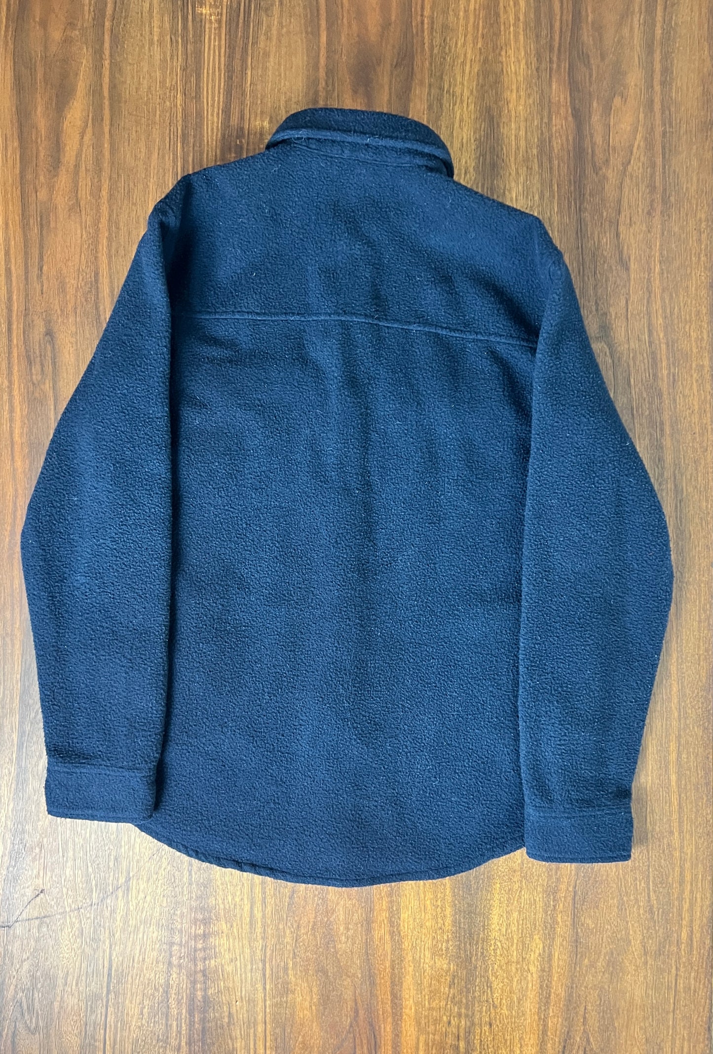 The Navy Wool Overshirt