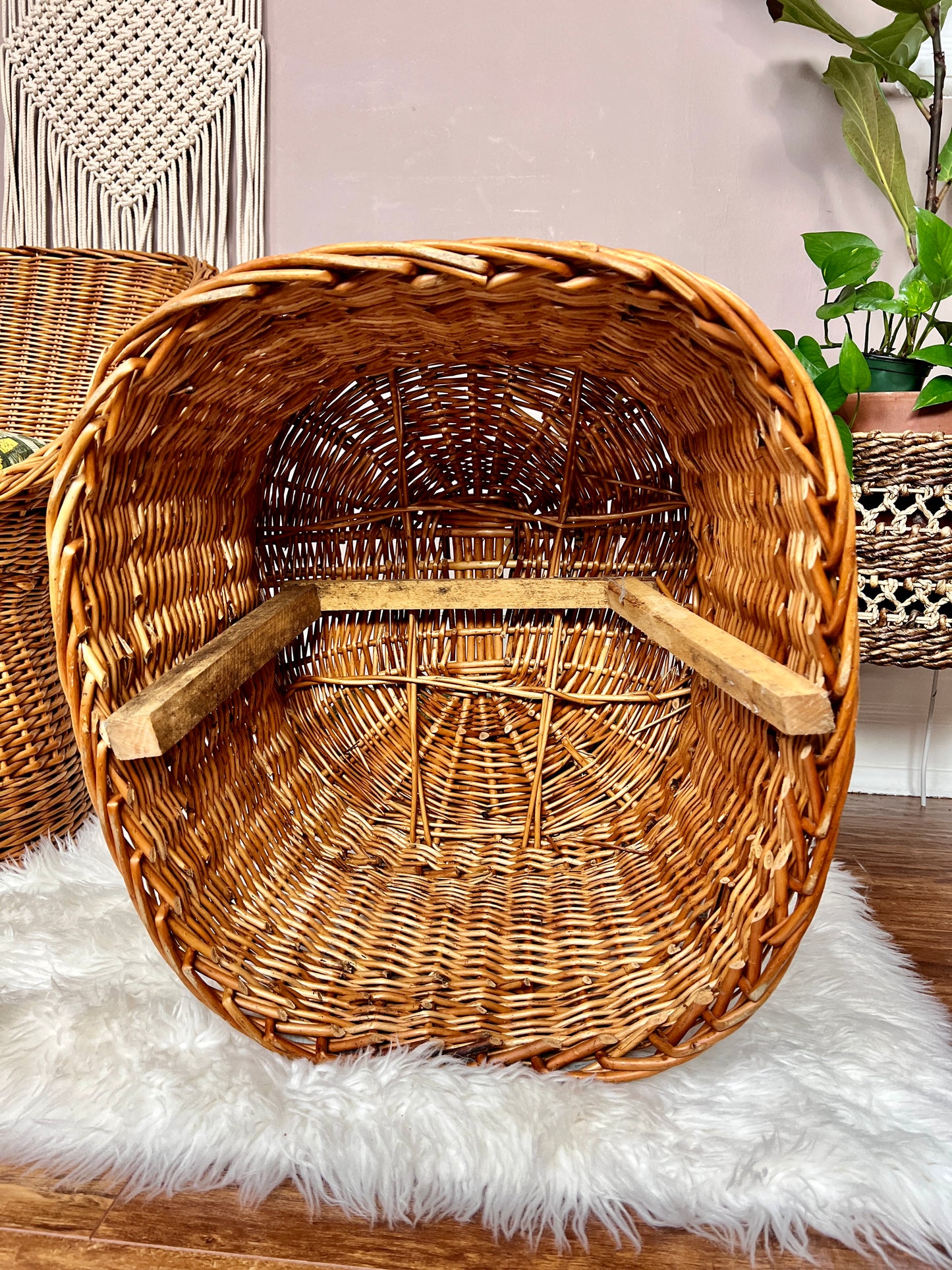 The Zoran Wicker Bucket Chairs