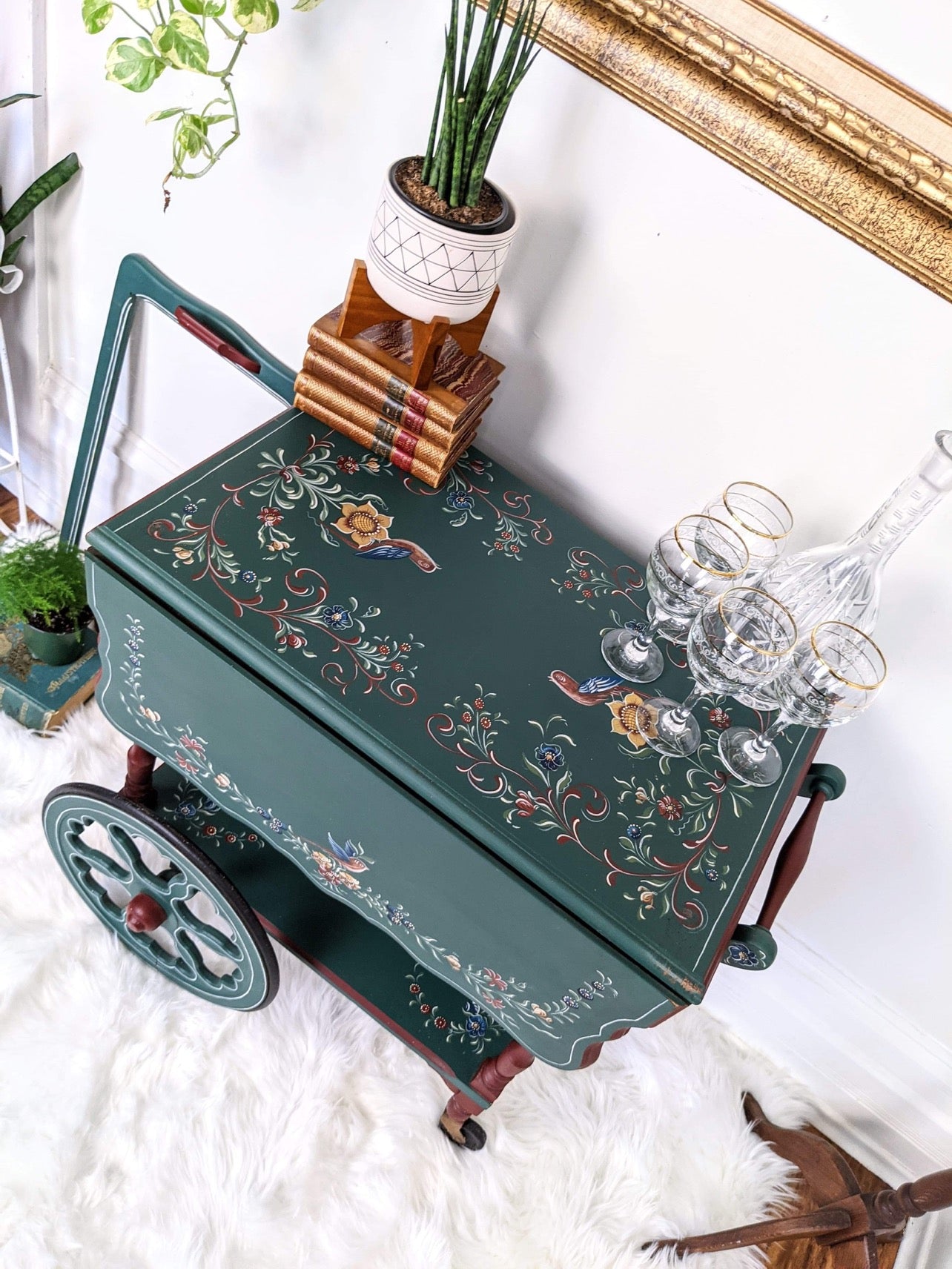 The Bluebird Trolley Cart