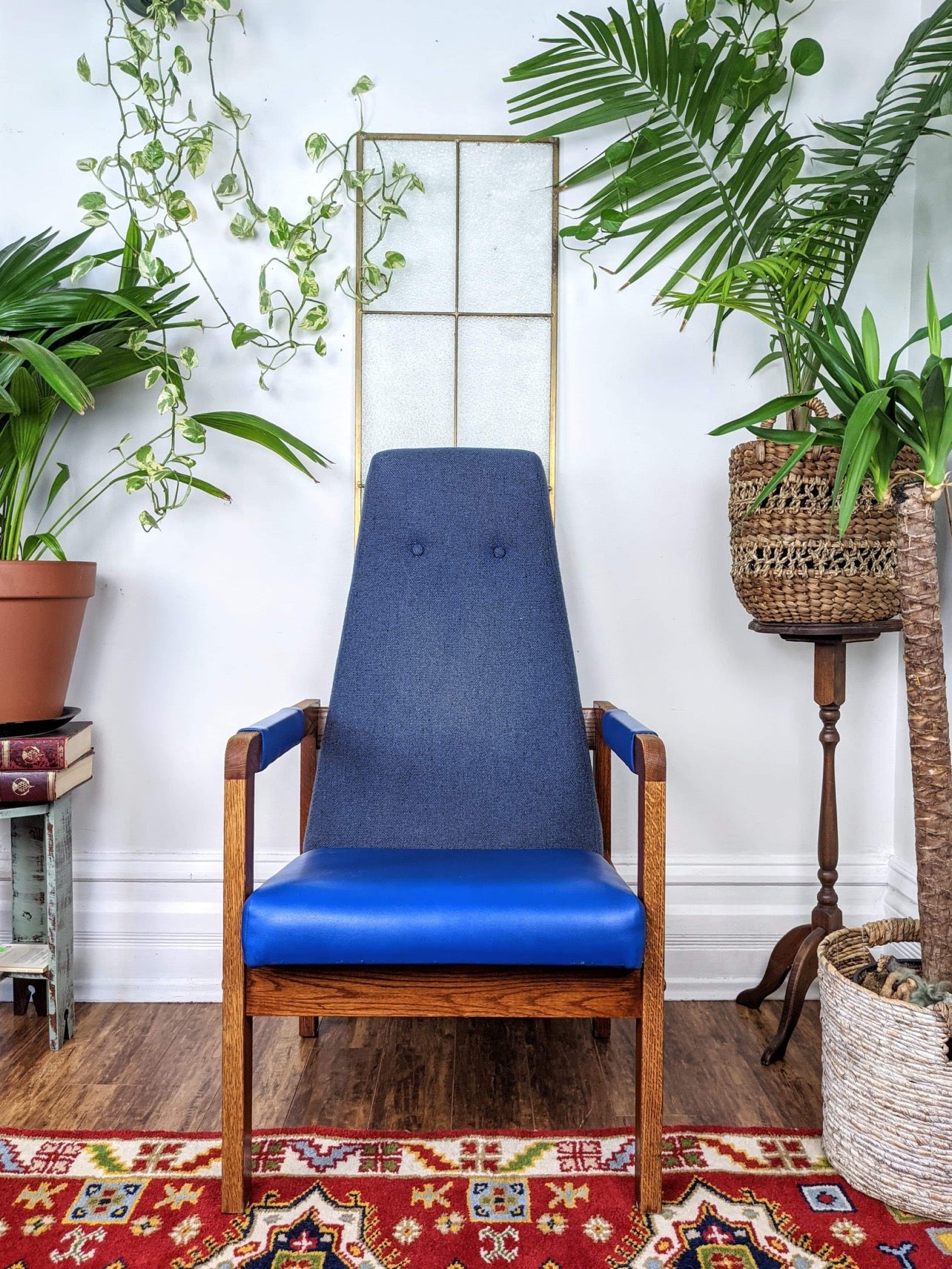 The Big Blue Armchairs