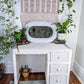 The Whitman Wicker Vanity/Desk