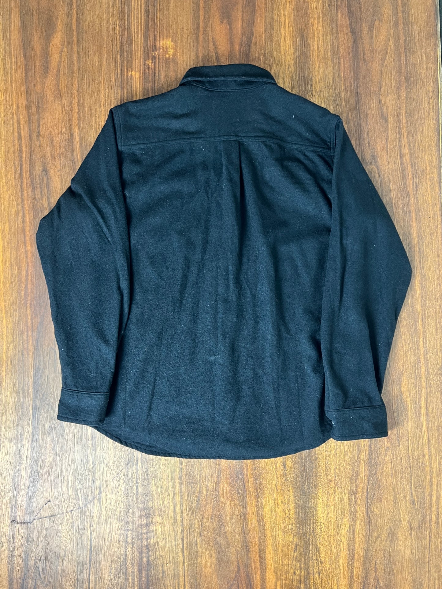 The Black Wool Shirt