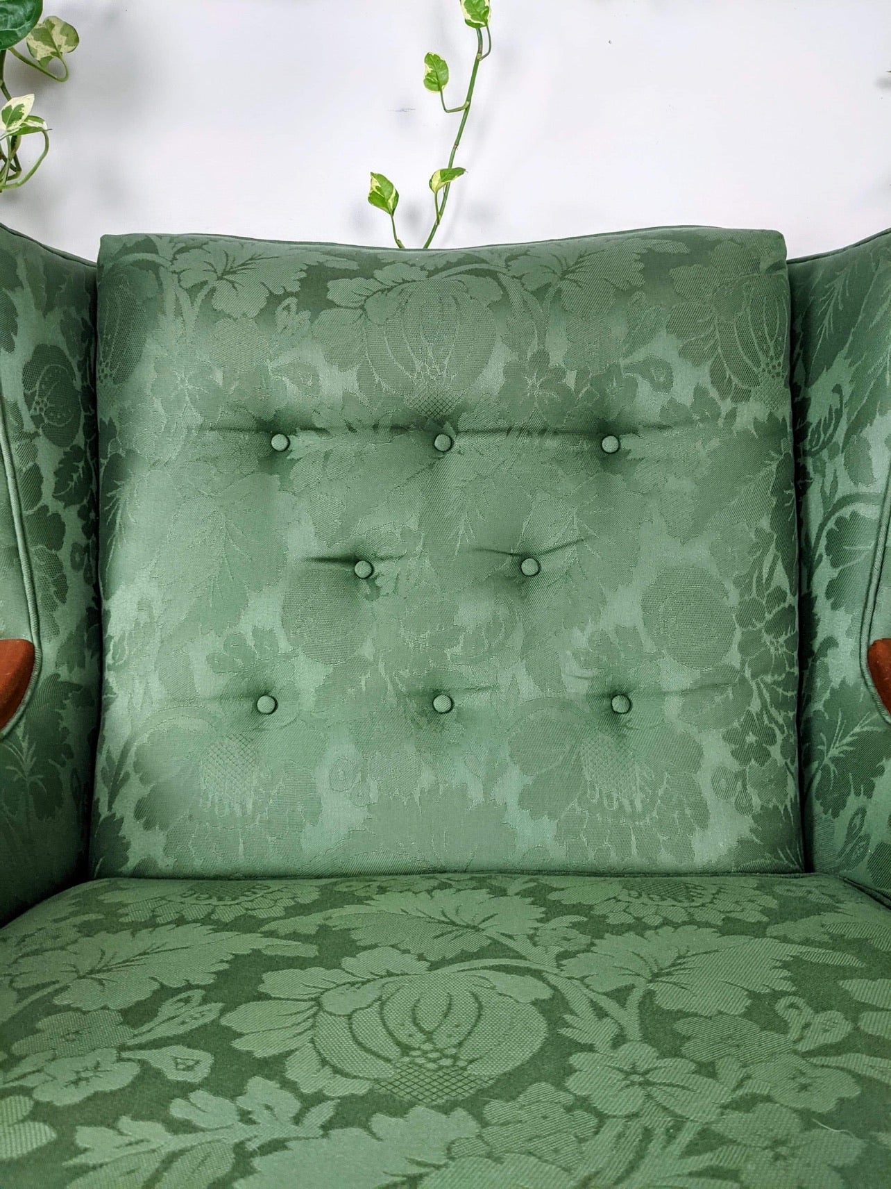 The Laurel Green Armchair