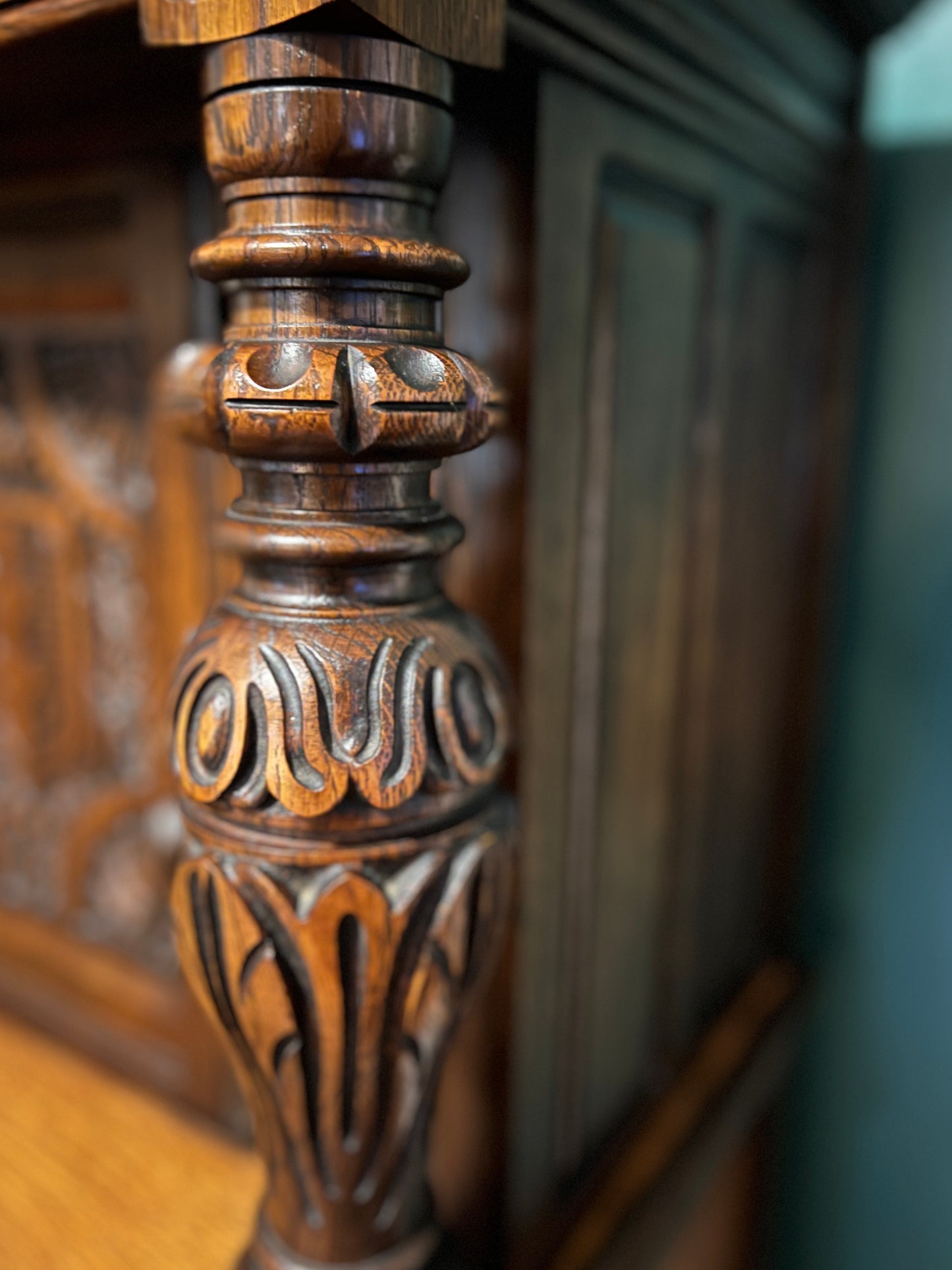 The Oak Shield Cabinet